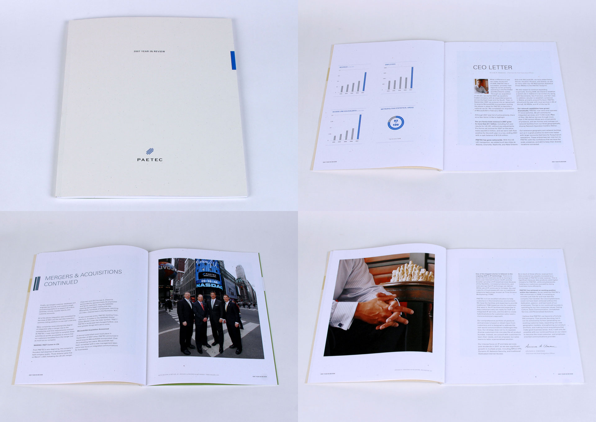 PAETEC Year in Review Book